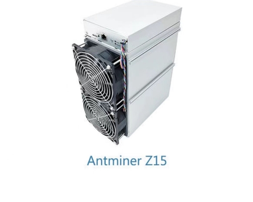 Consommation de Bitmain Antminer 1510W de mineur de Z15 420K Zcash Asic