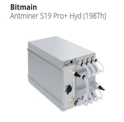 Mineur Blockchain Miner Antminer S19 d'A19Pro +Hyd 198TH/S 5445W Bitcion Antminer Asic